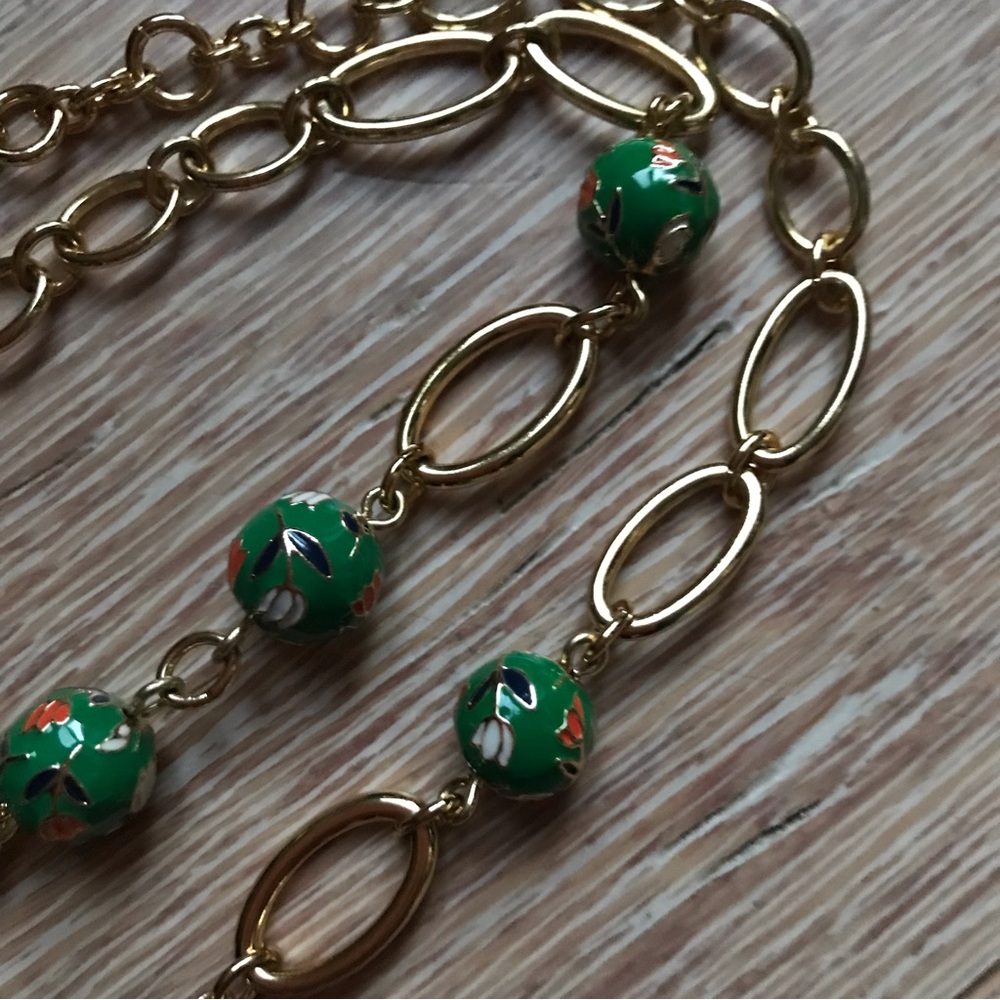Talbots Cloisonné Neclace - Picture 3 of 10